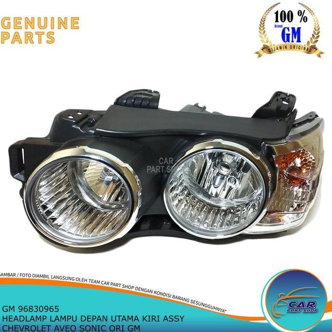 HEADLAMP LAMPU KEPALA KIRI CHEVROLET AVEO SONIC ORI GM