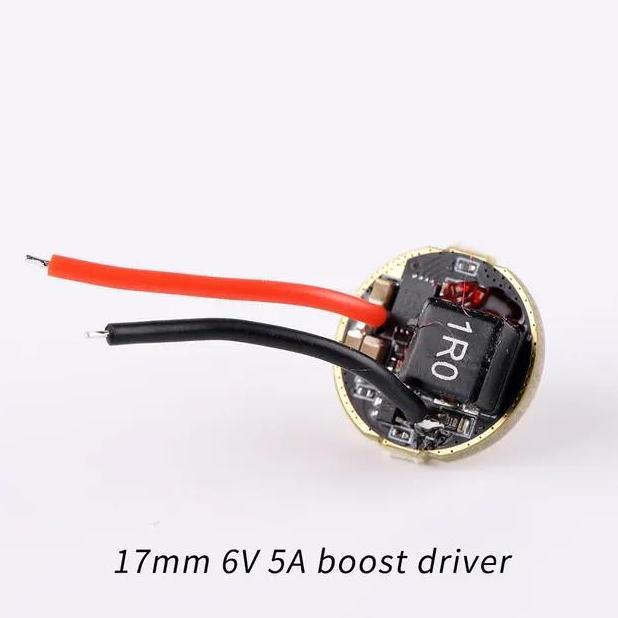 Boost Driver CREE XHP70.2, XHP70.3 HI 6V, 5A 12 Grup 17mm