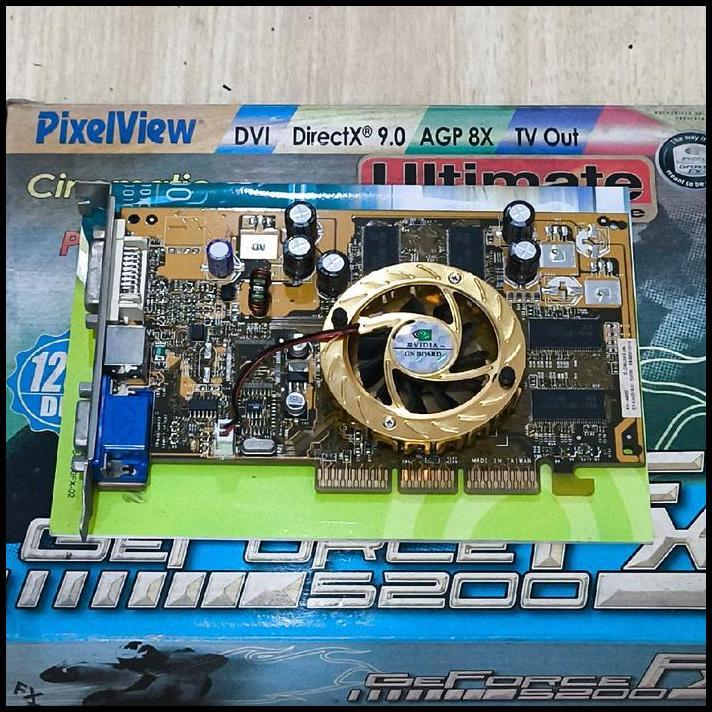 BEST DEAL VGA CARD DVI AGP 8X PIXELVIEW 128GB ULTIMATE 