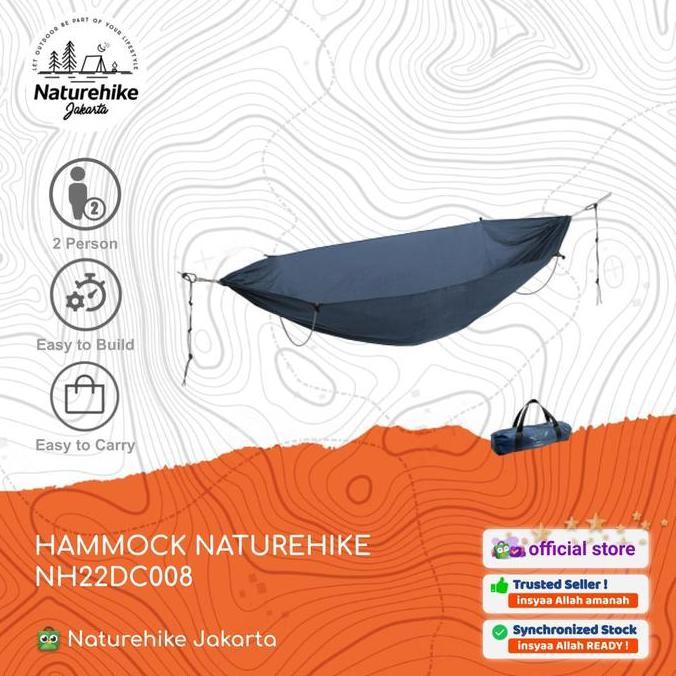 HAMMOCK / AYUNAN GANTUNG CAMPING OUTDOOR NATUREHIKE NH22DC008