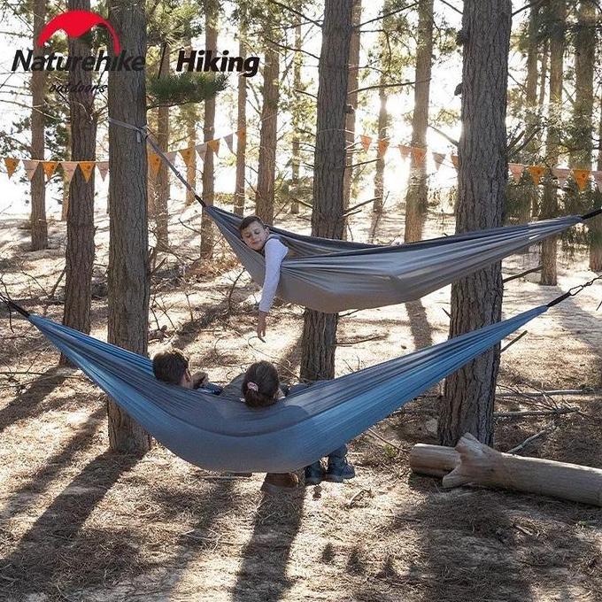 HAMMOCK NATUREHIKE NH21DC011 PREMIUM SINGLE & DOUBLE AYUNAN