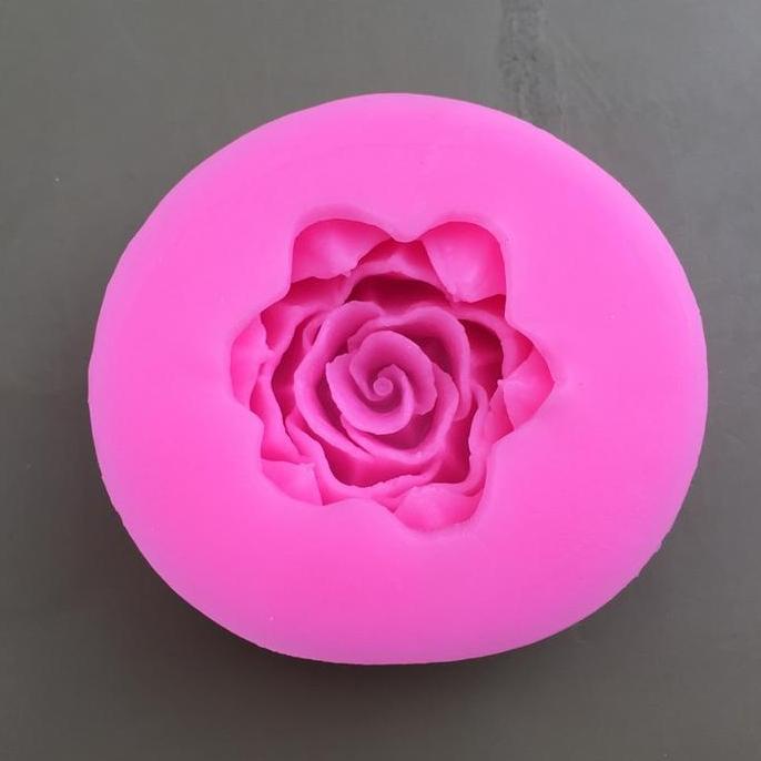 SYAUBAN Cetakan Puding Mawar Cetakan Silikon Bunga Cetakan Mawar Kecil Untuk Puding