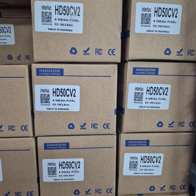 Promo Camera Cctv Colorvu 5Mp Interluc Hd50Cv2/Cctv Indor Colorvu 5Mp
