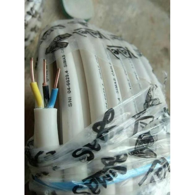 Kabel listrik NYM 3x2,5 simas kualitas Eterna