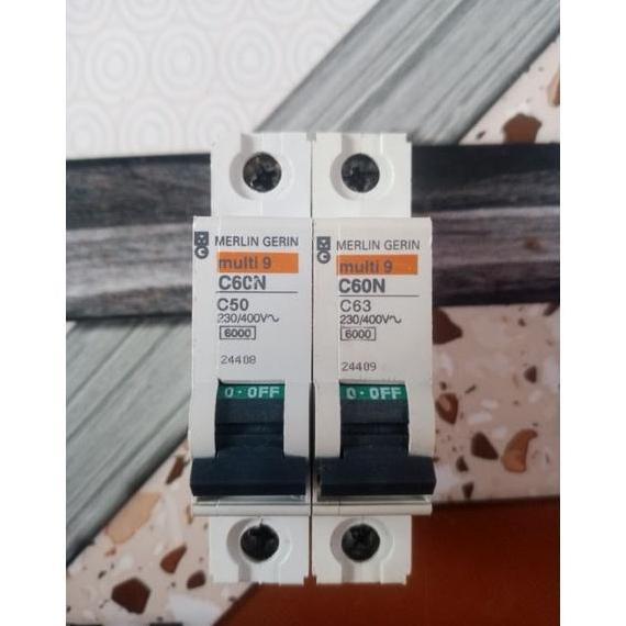 MCB Merlin Gerin Multi 9 C60N 50A 63A