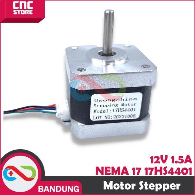 NEMA 17 17HS4401 STEPPER MOTOR 42-40MM 12V 1.5A PLUS KABEL