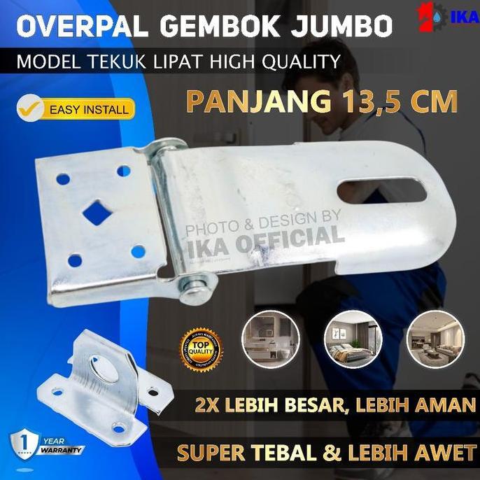 BLOCHEA Cantolan Gembok 400 / Overpal Badak / Selot pintu / Engsel gembok / Overpal Badak / Engsel G