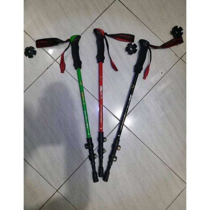 Trekking Pole Haoyang Straight Handle Tongkat Gunung - Tongkat Hiking RAM