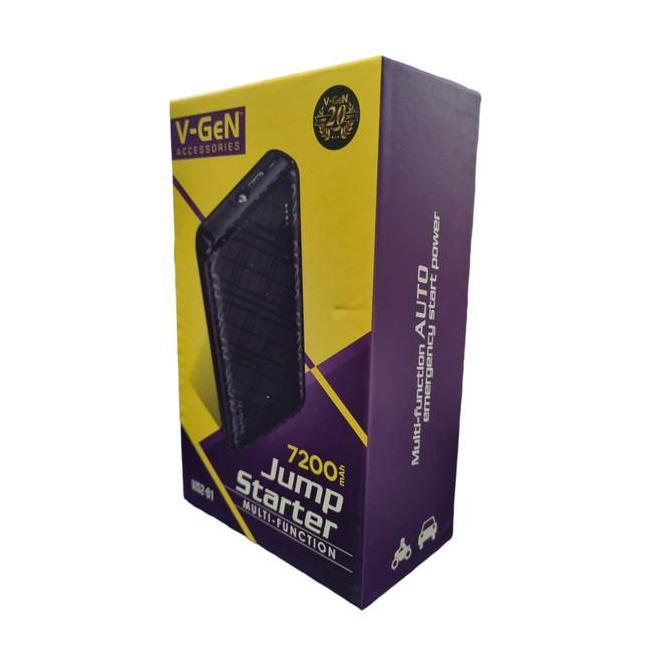 V-GeN Jumper Powerbank 7200mAh Car Jump Starter | ACCU | AKI | Power