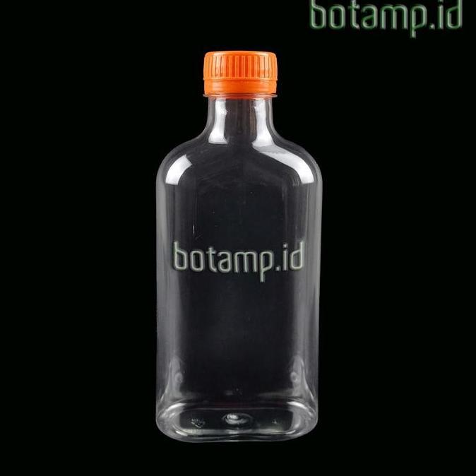 Pabrik Produksi Botol Plastik Madu Gepeng 300ml Bening