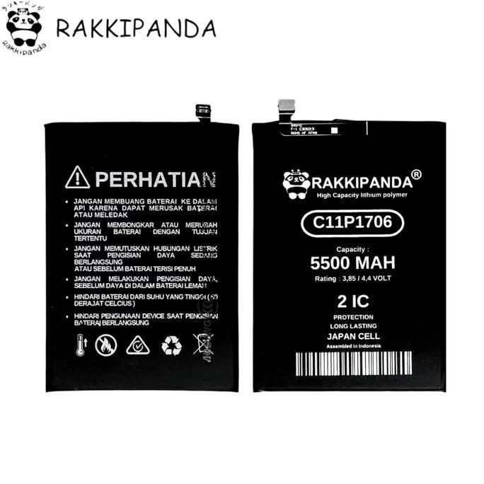 RakkiPanda Baterai Compatible with Asus Zenfone Max Pro M1 / Zenfone Max Pro M2 Kode Battery C11P170
