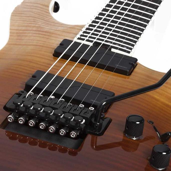 KIMDARY 6pcs/Set Saddle Tremolo Updown Floydrose Saddle Bridge Gitar Sadel Bridge Sistem Ganda Untuk