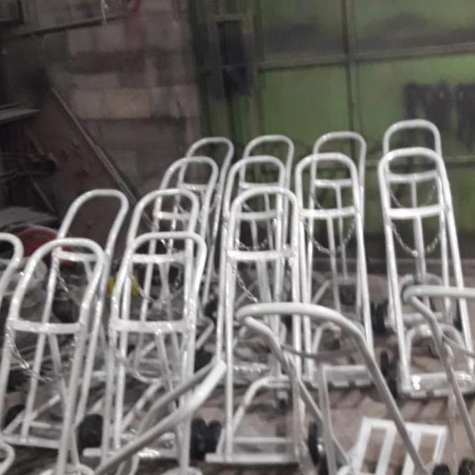 Promo Troli Tabung-Troli Tabung Oksigen-Troli Tabung Besar 6 M3 Tanpa Tabung