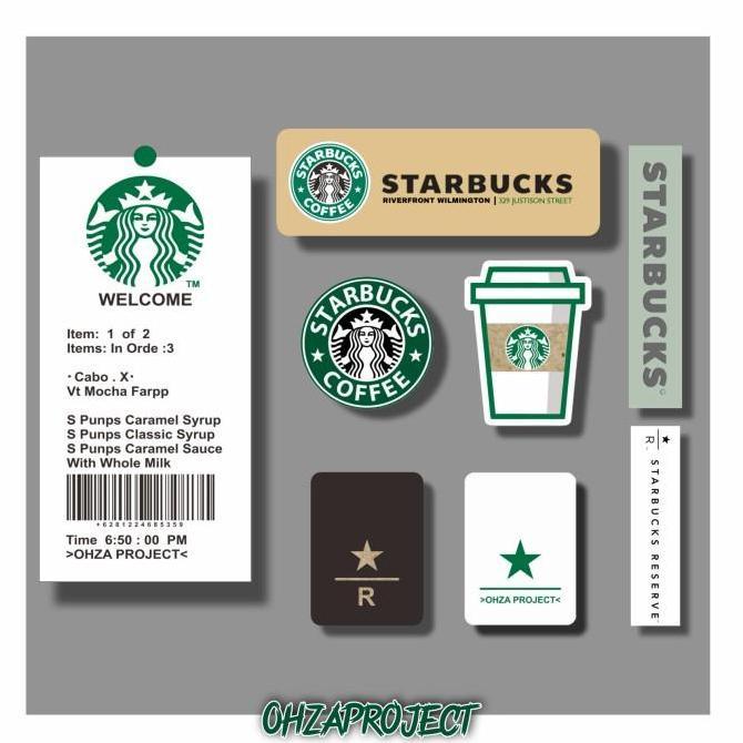 STICKER CASE HANDPHONE TUMBLR LAPTOP DECAL MOTOR STARBUCKS STICKER
