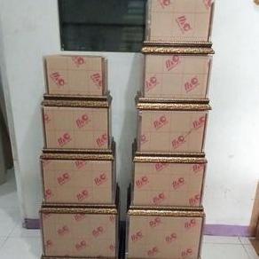 Kotak Hantaran Akrilik Paket isi 9
