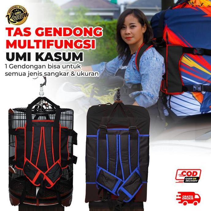 Dbutsu- Tas Gendong Sangkar Burung Murai Lovebird Kotak Multifungsi Umi Kasum | Tg