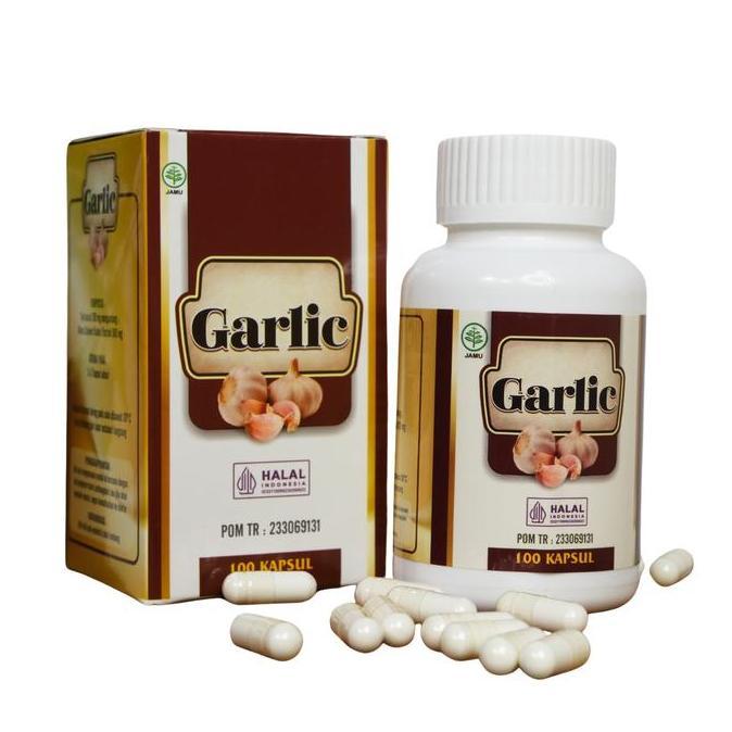 Kenk- Garlic Kapsul Ekstrak Bawang Putih Tunggal - Bawang Lanang