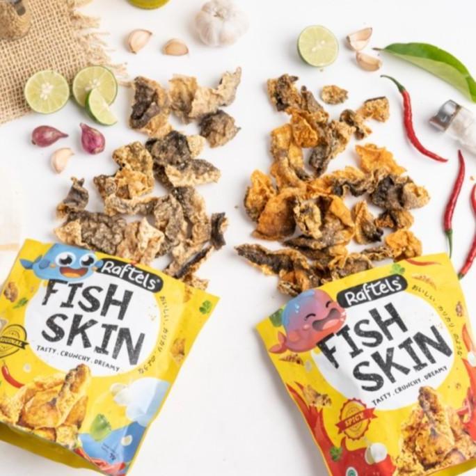 RAFTELS Fish Skin 75g - Keripik Kulit Ikan