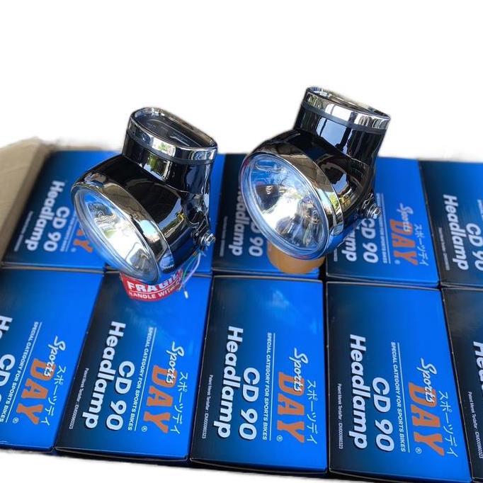 BATOK LAMPU CD 90 DAY BATOK CD SPIDO LIST CROM BATOK CD IMPORT ORIGINAL DAN TERPERCAYA