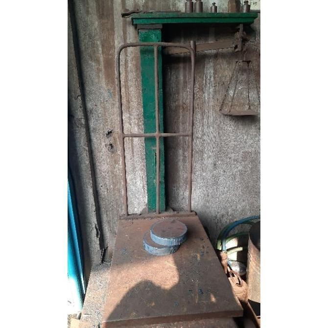 Besi plat bulat tebal 35mm diameter 130mm 1pcs