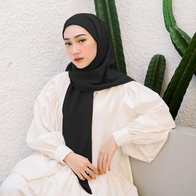 Hijab Segi Empat Inner Ceruty Babydoll/Segiempat Inner Ceruty Babydoll