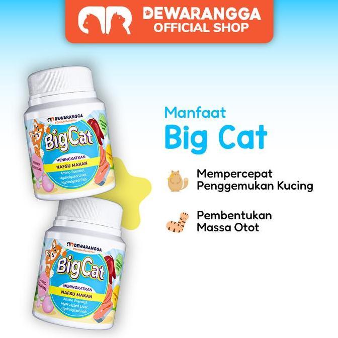 Lansungkirim- Big Cat - Vitamin Nafsu Makan & Gemukin - Dewarangga