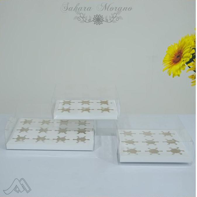 Cake Box Cup Cake Mika cake Box Muffin Cake Box Mika Transparant Kotak Kue