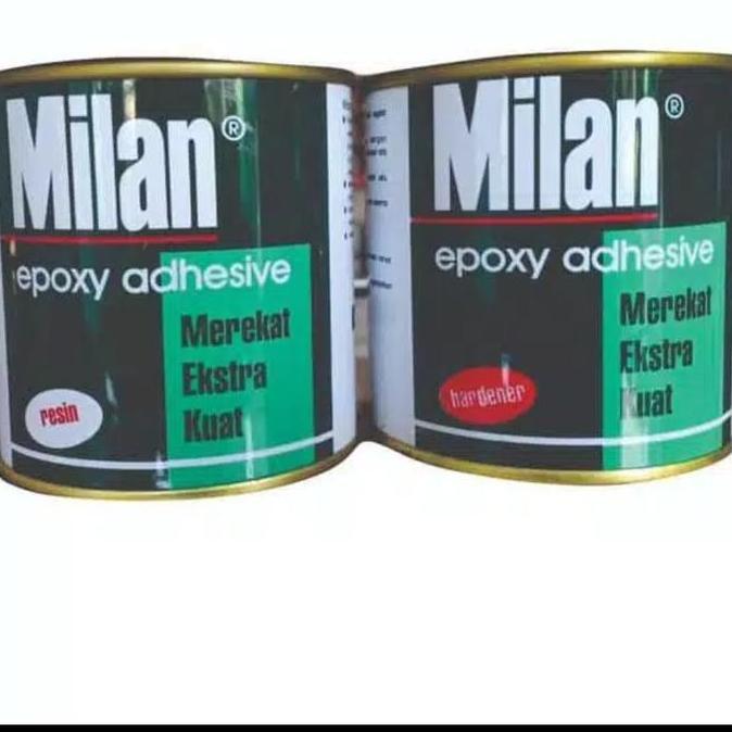 Bigbox- Lem Epoxy Milan Mini Hardener+Resin Lem /Besi,Kayu ,Kramik Dll