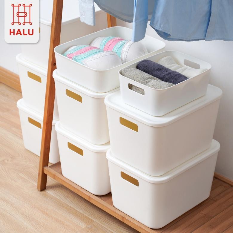 NOREVASHOP HALU KOTAK PENYIMPANAN BIN PANTRY SERBAGUNA KERANJANG PENYIMPANAN STORAGE BOX HSB170 TERM