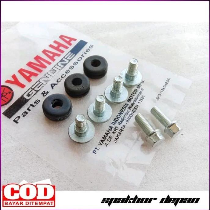 Nutbolt- Baut Body Fullset Jupiter Z / Baut Mur Ring Karet Body Jupiter Z Full Set