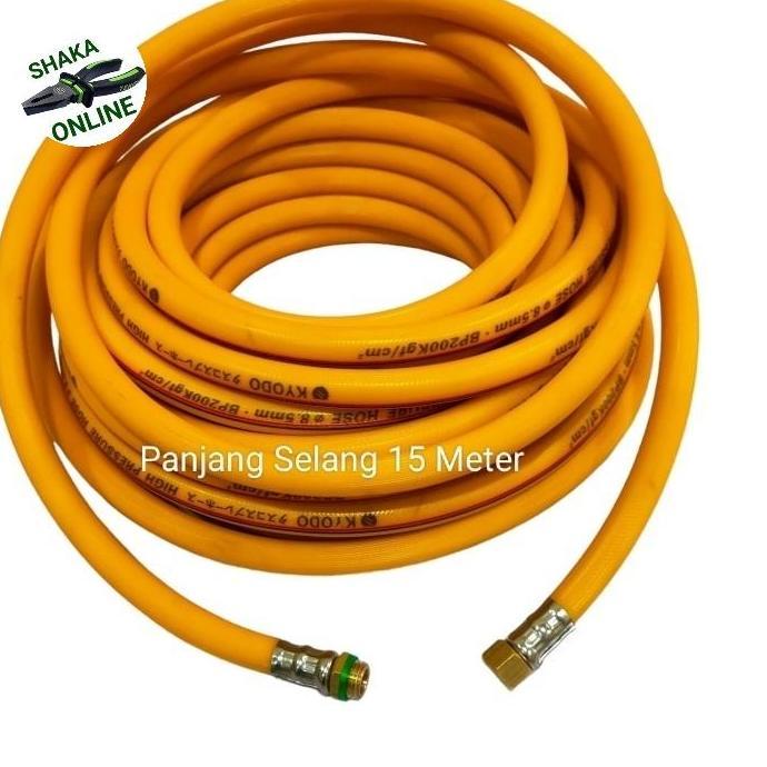 15 Meter Selang Steam KYODO - Selang Steam  15 M KYODO ORIGINAL TERBATAS