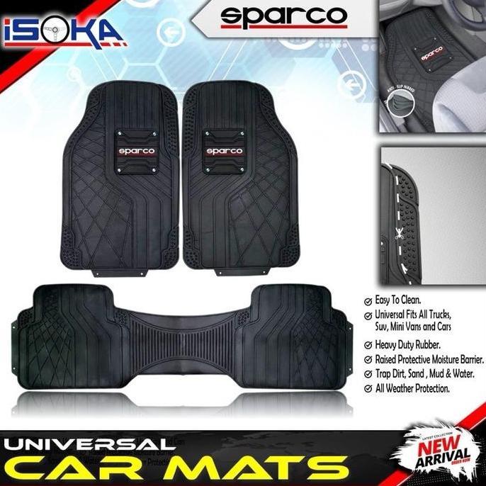 KARPET KARET MOBIL LOGO GR SPORT TRD MOMO MUGEN PACKYPODA ALAS KAKI UNIVERSAL AGYA RUSH INNOVA BRIO 