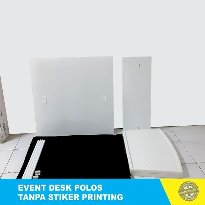 EVENT DESK / BOOTH PORTABLE PVC / STAND POLOS