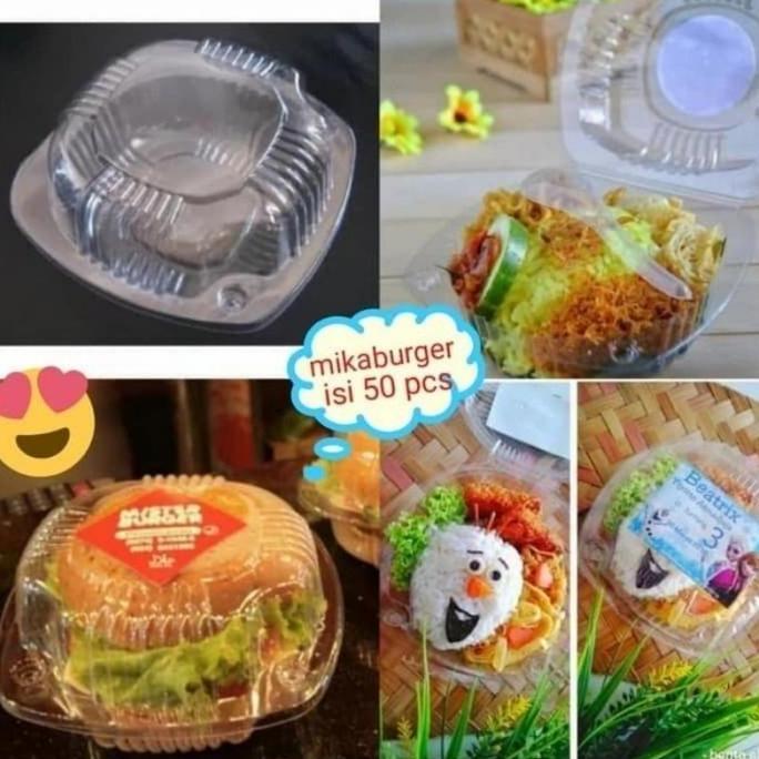 Mika Roti Burger Hamburger/Mika Bolu/Mika Burger