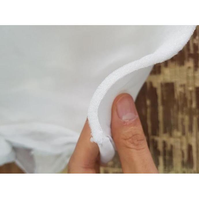 Busa Lapis Tricot 5mm putih Meteran