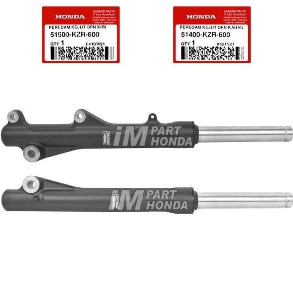 51400-KZR-600 51500-KZR-600 Shock Depan Kanan Kiri Beat Scoopy Vario 110 Fi Vario 125 150 LED 2015 -