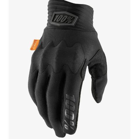 Glove 100% Cognito Black Charcoal / Gloves 100% ORIGINAL