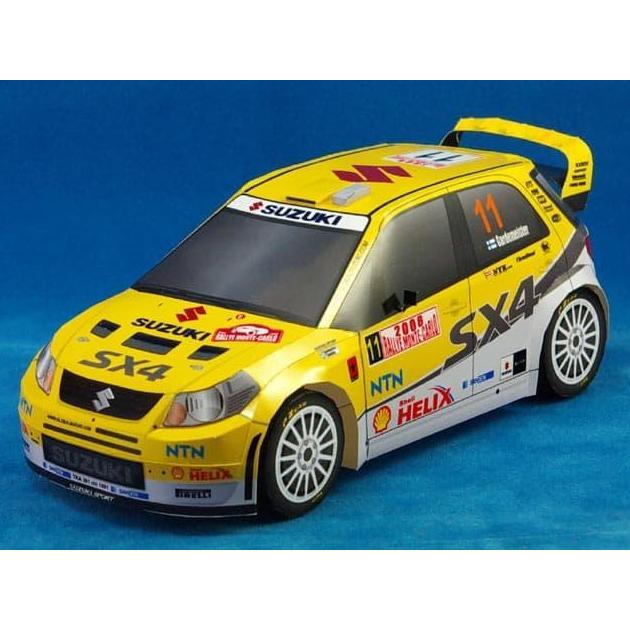 DIY Papercraft SUZUKI SX4 WRC