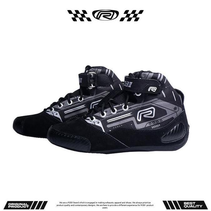 TERMURAH - Sepatu Drag ROB1 Black Machine
