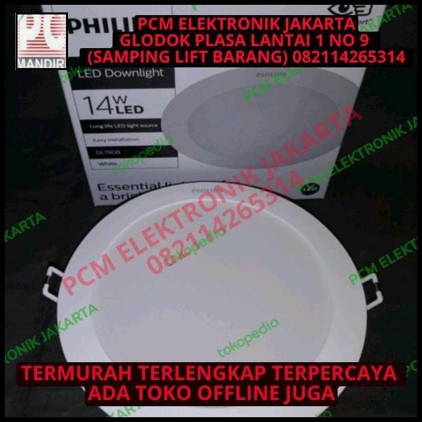 TERBARU LAMPU PHILIPS ERIDANI DOWNLIGHT LED 14W 14WATT 4000K NATURAL WHITE