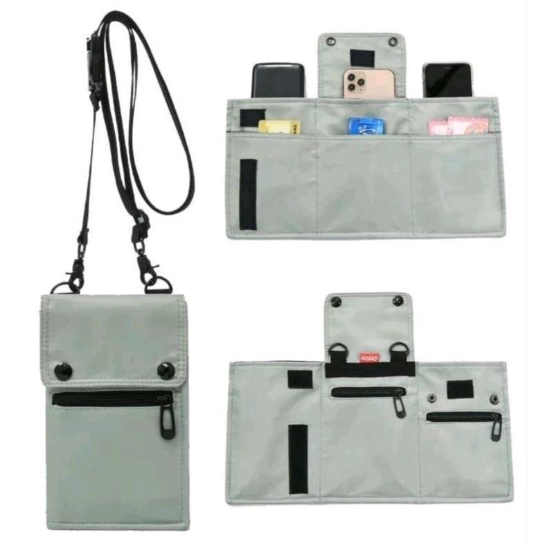 NEW PROMO Tas Selempang Hanging wallet Pocket Hp JRX Pria Wanita