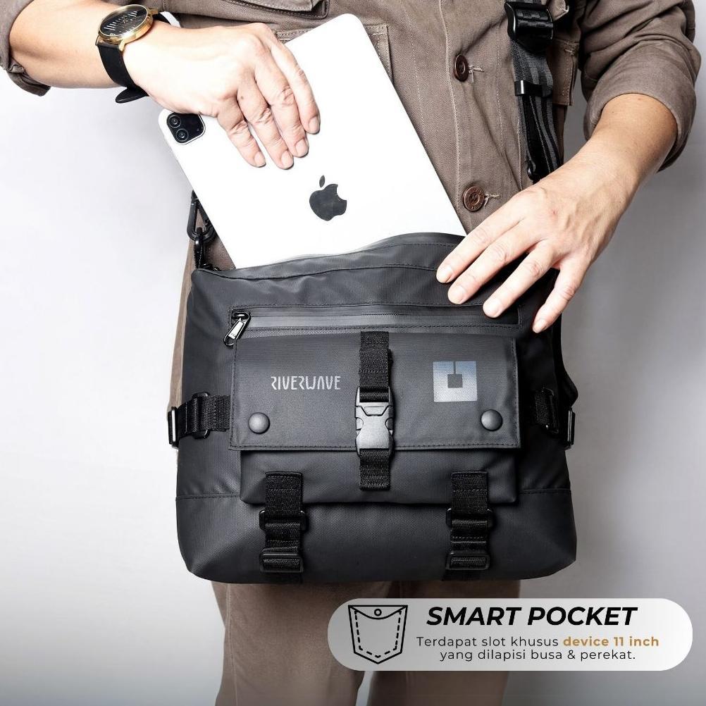 HOT SALE Slingbag Riverwave Brazos Tas Selempang Pria Anti Air Water Resistant