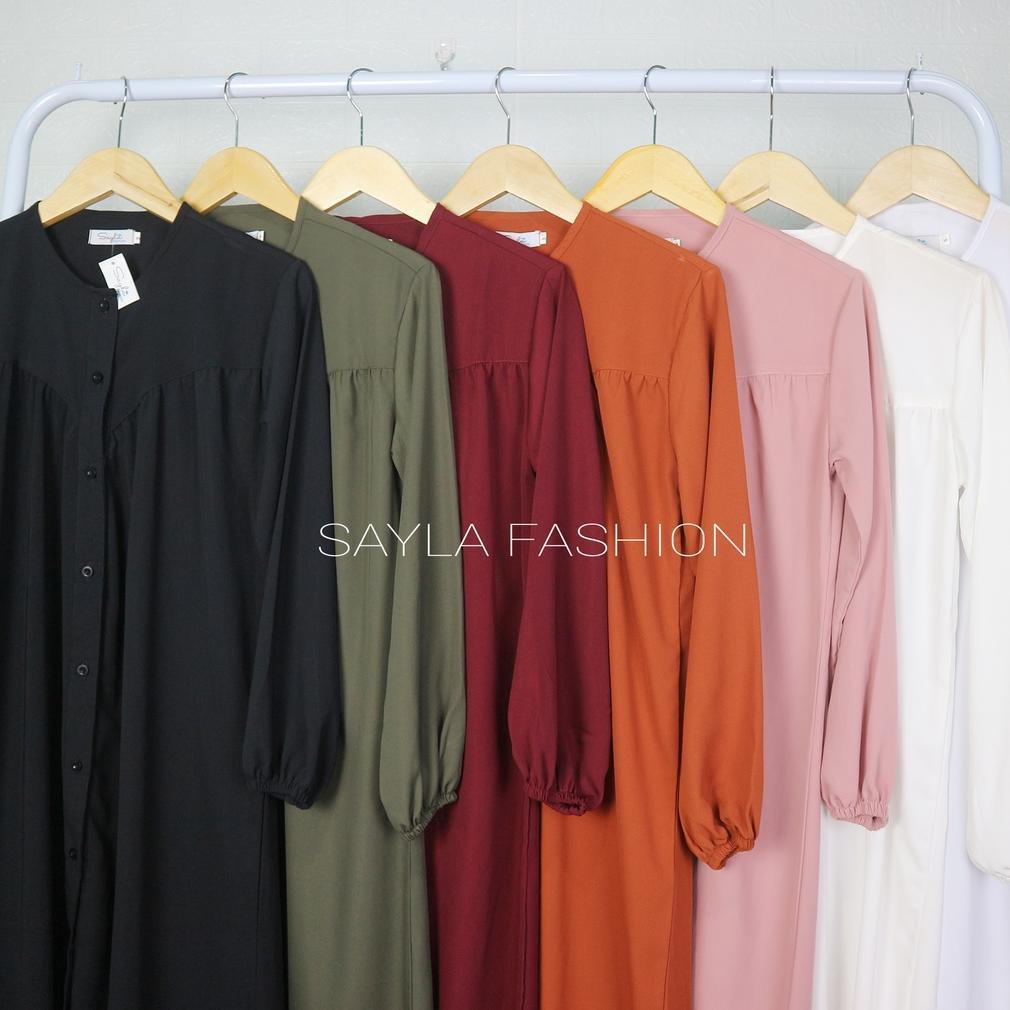 Syakila Long Tunik Polos Oversize