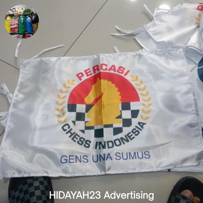bendera custom  bendera satin printing bendera