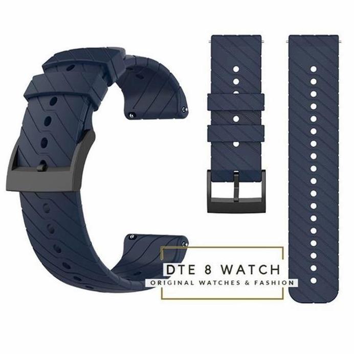 Strap Jam Tangan Silikon Rubber 24mm Wv Quick Release