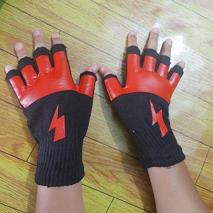 SARUNG TANGAN KOSTUM ANAK BOBOIBOY HALILINTAR