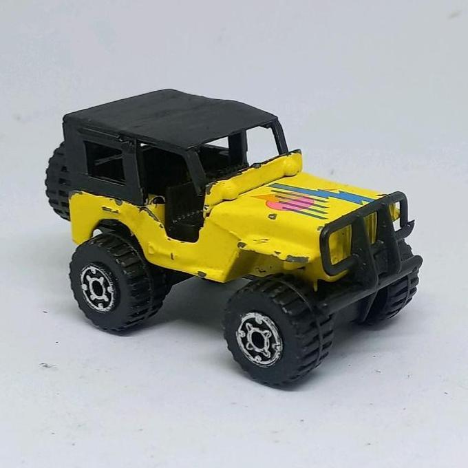 matchbox 44 jeep 4x4 laredo wrangler willys loose diecast custom atap canvas (s)