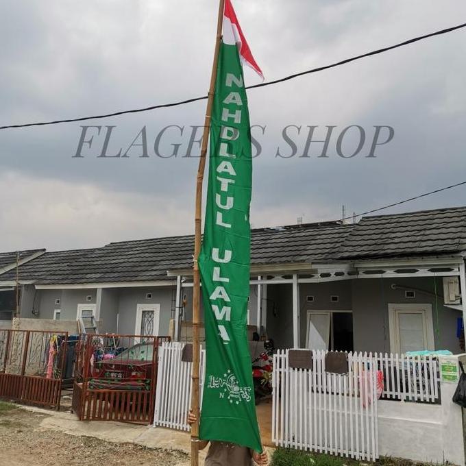 Bendera Umbul Umbul NU Ukuran 3 Meter