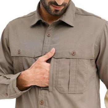 Kemeja Eiger Ambition Tropic Blk Borneo Shirt