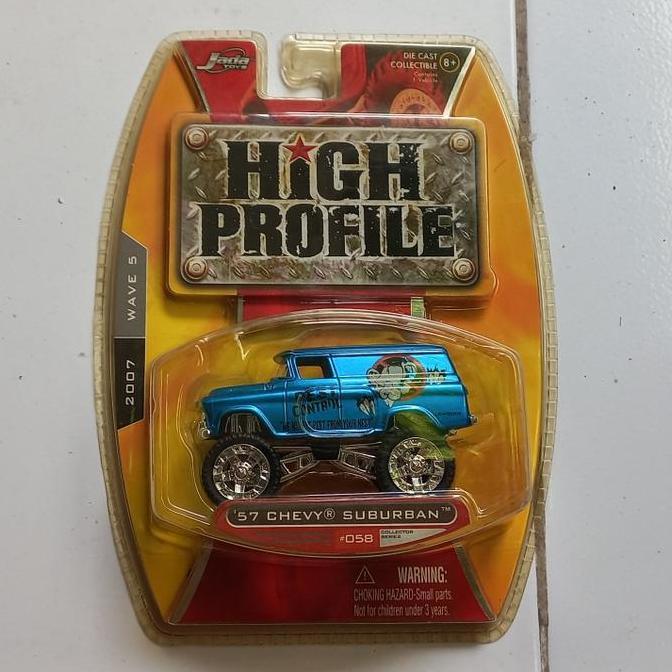 jada toys '57 chevy suburban high profile 1:64 diecast (s)